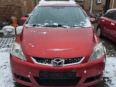 Gebraucht Mazda 5 Exclusive 143 PS (105 kW) 2005 Rot Van / Kleinbus