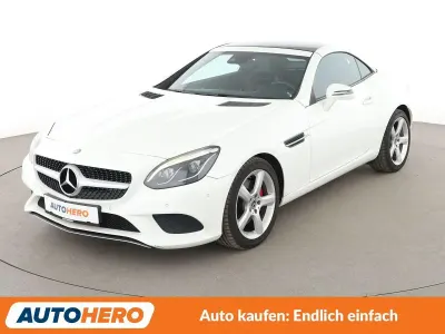 Gebraucht Mercedes SLC250 204 PS (150 kW) 2016 Weiß Cabrio