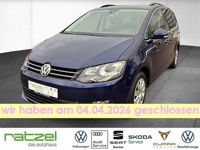 Gebraucht VW Sharan Comfortline 150 PS (110 kW) 2018 Blau Van / Kleinbus