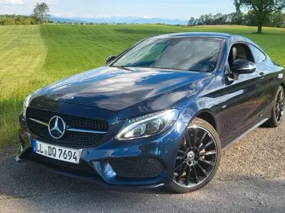 Gebraucht Mercedes C220 AMG 170 PS (125 kW) 2018 Blau Coupé