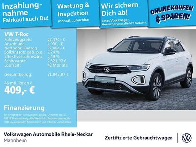 Gebraucht VW T-Roc Goal 150 PS (110 kW) 2025 Pure white SUV