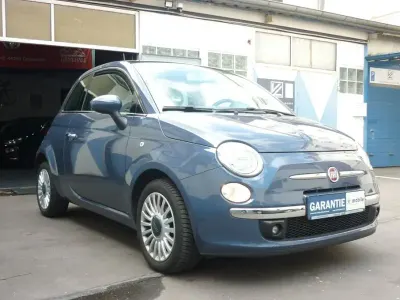 Używany Fiat 500 Lounge 69 KM (50 kW) 2013 Niebieski