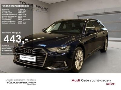 Firmamentblau (metallic) Gebraucht 2022 Audi A6 Design Kombi | 34.679 € (Fairer Preis)