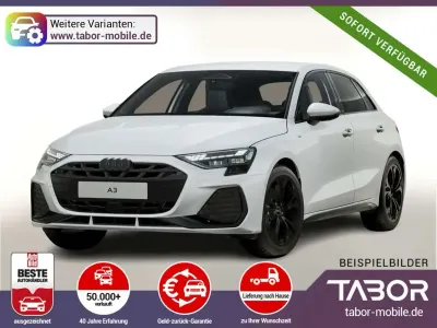 Ny Audi A3 S-Line 204 HK (150 kW) 2026 Hvid Sedan