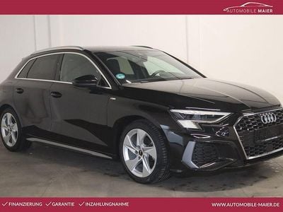 Second-hand Audi A3 S-Line 110 CP (80 kW) 2022 Negru Berlinǎ