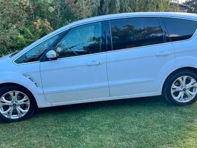 Gebraucht Ford S-MAX S 203 PS (149 kW) 2012 Weiß Van / Kleinbus