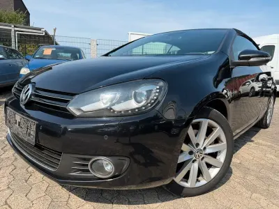 Gebraucht VW Golf Cabriolet 122 PS (89 kW) 2013 Schwarz Cabrio