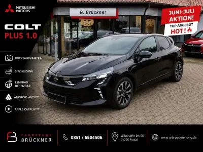 Neu Mitsubishi Colt Plus 91 PS (66 kW) 2025 Schwarz Kleinwagen