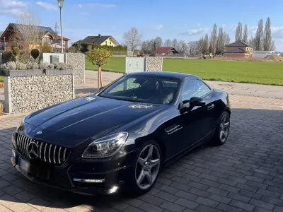 Gebraucht Mercedes SLK350 AMG 306 PS (225 kW) 2013 Schwarz Cabrio