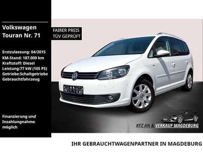Weiß Gebraucht 2015 VW Touran Cup Van / Kleinbus | 8.790 € (Fairer Preis)