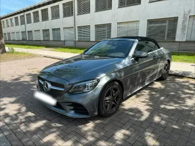 Gebraucht Mercedes C200 AMG line 184 PS (135 kW) 2019 Grau Cabrio