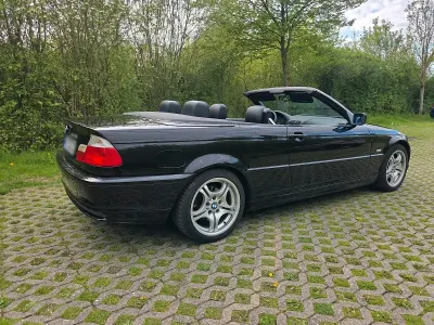 Gebraucht BMW 320 Cabriolet M Sport 170 PS (125 kW) 2000 Schwarz Cabrio