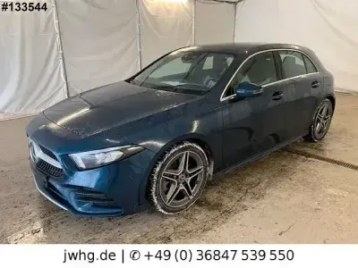 Usata Mercedes A250 AMG 224 CV (164 kW) 2021 Blu Berlina