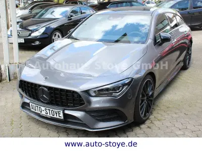 Gebraucht Mercedes CLA35 AMG Shooting Brake AMG 306 PS (225 kW) 2021 Grau Kombi