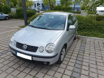 Gebraucht VW Polo 75 PS (55 kW) 2003 Silber Kleinwagen