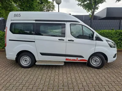 Gebraucht Ford Transit Custom 107 PS (78 kW) 2019 Weiß Van / Kleinbus