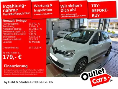 Gebraucht Renault Twingo Equilibre 65 PS (47 kW) 2024 Weiß Kleinwagen