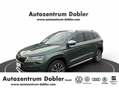 gebraucht Skoda Karoq Karoq Scout1.5 TSI DSG Scout 4x4 AHK LED ACC Navi EURO6