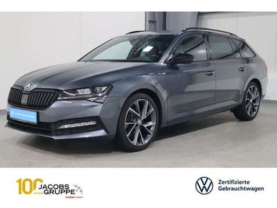 gebraucht Skoda Superb Combi 2.0 TDI DSG SportLine Navi*Matri