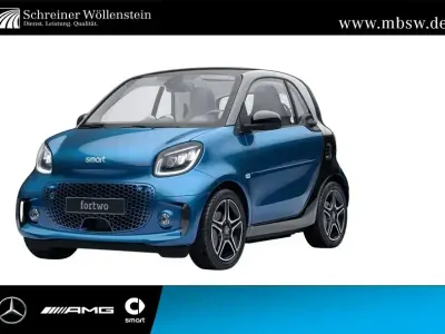 Używany Smart ForTwo Electric Drive Passion Exclusive 60 kW (82 KM) 2021 Niebieski Coupe
