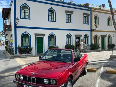 Gebraucht BMW 325 Cabriolet 171 PS (125 kW) 1986 Rot Cabrio