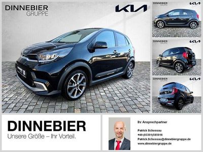 Gebraucht Kia Picanto X-Line 101 PS (74 kW) 2021 Schwarz (metallic) Kleinwagen