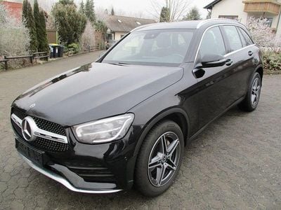 Schwarz Gebraucht 2021 Mercedes GLC300 AMG line SUV | 33.899 € (Fairer Preis)