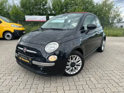 Gebraucht Fiat 500 Lounge 86 PS (63 kW) 2014 Schwarz Cabrio