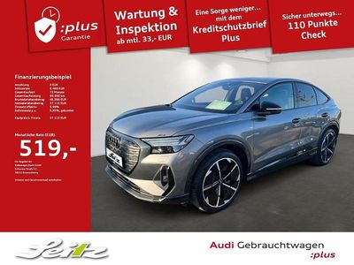 Gebraucht Audi Q4 Sportback e-tron Ambiente 219 kW (299 PS) 2023 Taifungrau metallic SUV