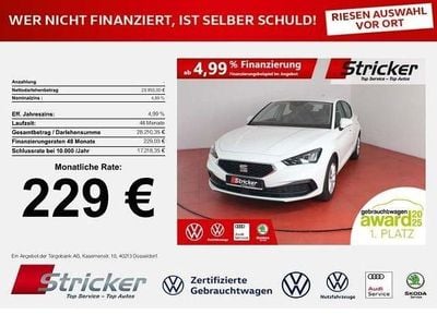 Usata Seat Leon Style 150 CV (110 kW) 2025 Bianco Berlina