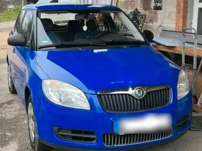 Gebraucht Skoda Fabia 60 PS (44 kW) 2008 Blau Kleinwagen