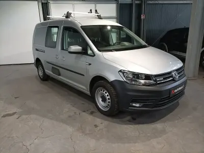 Gebraucht VW Caddy Maxi Trendline 110 PS (80 kW) 2020 Silber Van / Kleinbus