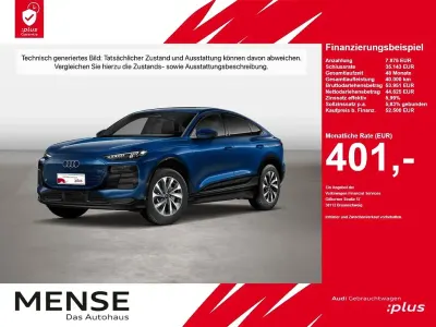 Gebraucht Audi Q6 Sportback e-tron Ambiente 185 kW (252 PS) 2025 Ascariblau SUV
