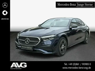 Brugt Mercedes E400 AMG 252 HK (185 kW) 2024 Blå Sedan