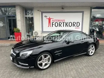 Brugt Mercedes SL350 306 HK (225 kW) 2012 Sort Cabriolet
