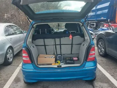 Gebraucht Mercedes A140 Avantgarde 82 PS (60 kW) 2001 Blau Van / Kleinbus