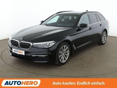 Second-hand BMW 520 201 CP (147 kW) 2019 Negru Break