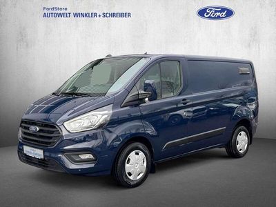 Usata Ford Transit Custom Trend 170 CV (125 kW) 2020 Blu Pick-up