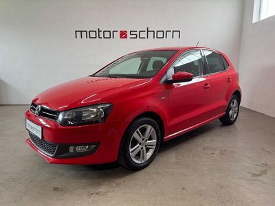 Gebraucht VW Polo Life 90 PS (66 kW) 2013 Rot Kleinwagen