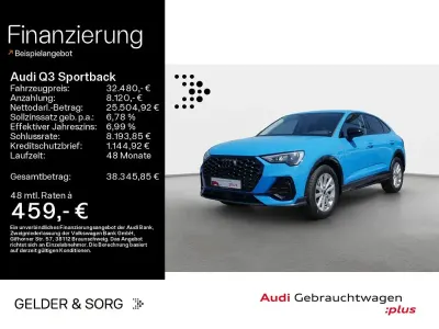 Gebraucht Audi Q3 Sportback S-Line 150 PS (110 kW) 2023 Turboblau SUV