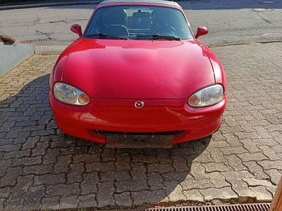 Gebraucht Mazda MX5 110 PS (80 kW) 1999 Rot Cabrio