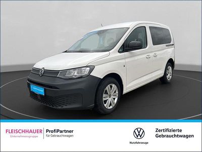 Gebraucht VW Caddy Basis 102 PS (75 kW) 2024 Weiss Van / Kleinbus