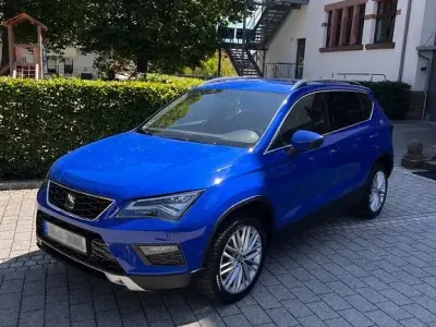 Gebraucht Seat Ateca XCELLENCE 150 PS (110 kW) 2018 Blau SUV