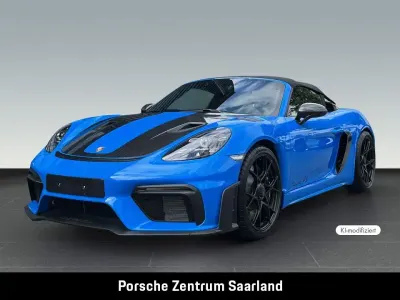 Gebraucht Porsche 718 Spyder RS 500 PS (367 kW) 2025 Blau Cabrio