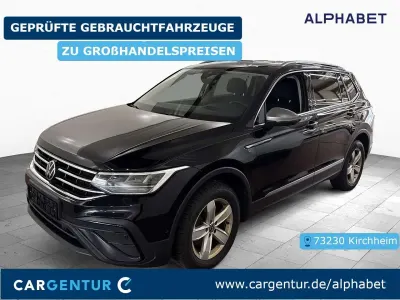 Gebraucht VW Tiguan Allspace Life 150 PS (110 kW) 2022 Schwarz SUV