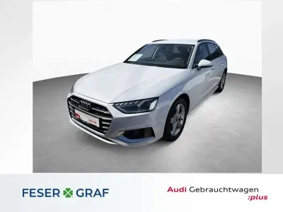 Gebraucht Audi A4 Advanced Plus 150 PS (110 kW) 2024 Gletscherweiß Kombi
