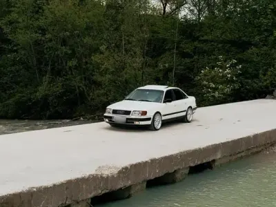 Gebraucht Audi 100 150 PS (110 kW) 1993 Weiß Limousine