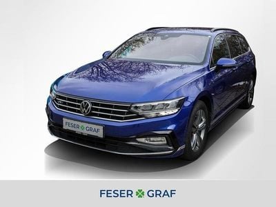 Gebraucht VW Passat R-line 122 PS (89 kW) 2021 Lapiz blue metallic Kombi