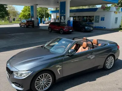 Gebraucht BMW 420 Luxury Line 184 PS (135 kW) 2015 Grau Cabrio