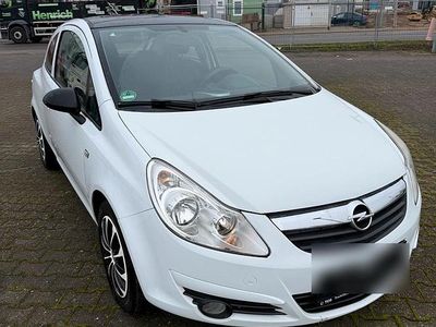 Gebraucht Opel Corsa 59 PS (43 kW) 2009 Weiß Kleinwagen